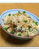 さんまとごぼうの炊き込みご飯