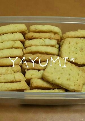おからのオリーブオイル*ショートブレッド-レシピのメイン写真