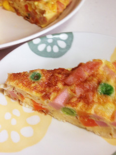 スパニッシュオムレツ風の簡単玉子焼き-レシピのメイン写真