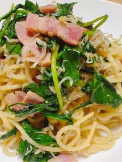 ルッコラとじゃこの和風パスタ-レシピのメイン写真