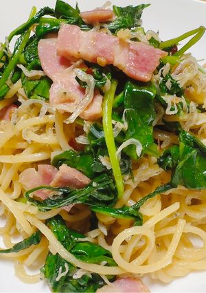 ルッコラとじゃこの和風パスタ-レシピのメイン写真