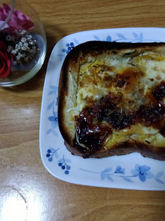 お好み焼きトーストのレシピ-レシピのメイン写真