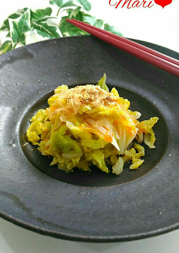 簡単！かつおつゆで☆白菜のお浸し-レシピのメイン写真