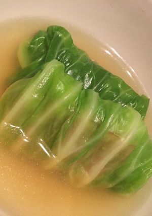 おだしのベーコンロールキャベツ-レシピのメイン写真