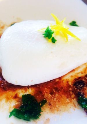 3分de朝食のおかず⁑和風ポーチドエッグ-レシピのメイン写真