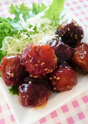 お手軽簡単！肉団子の甘酢(ミートボール)-レシピのメイン写真