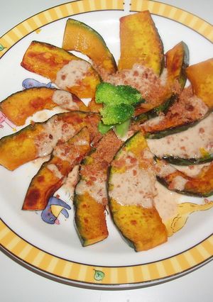 焼きかぼちゃの温サラダ-レシピのメイン写真