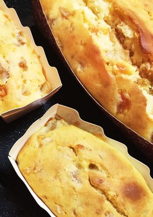 柿の簡単うまケーキ！バター牛乳不使用♫-レシピのメイン写真