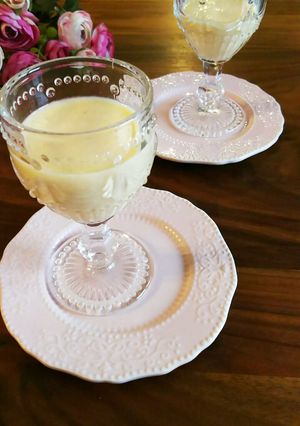 旬の美味しさ♥柿と林檎の美肌ジュース-レシピのメイン写真