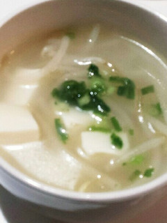 豆腐ともやしのカンタン!中華スープ-レシピのメイン写真