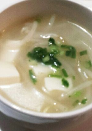 豆腐ともやしのカンタン！中華スープ-レシピのメイン写真
