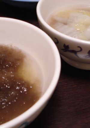 簡単!あっさりとろろ昆布スープ♪-レシピのメイン写真