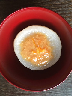 ふろふき大根 みかん味噌かけ-レシピのメイン写真