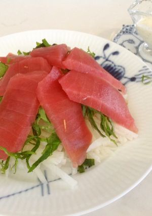 マグロのサラダ-レシピのメイン写真