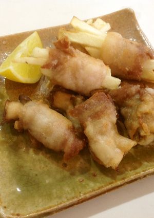 舞茸と長芋の豚肉揚げ-レシピのメイン写真