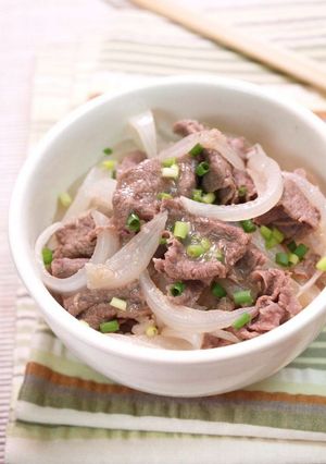 塩牛丼-レシピのメイン写真