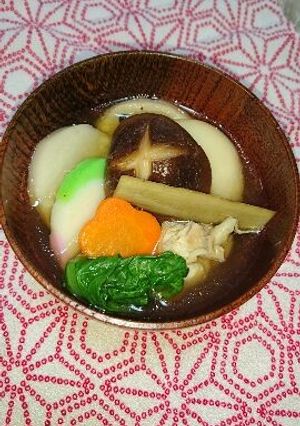 あたただしで郷土料理！！博多風お雑煮-レシピのメイン写真