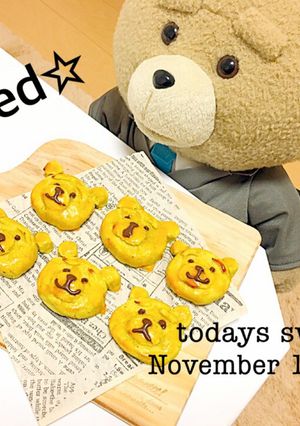 はちみつでテッドのスイートポテト☆-レシピのメイン写真