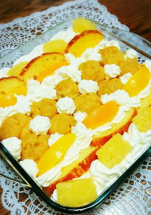 でかでか プリンのスコップケーキ♪-レシピのメイン写真