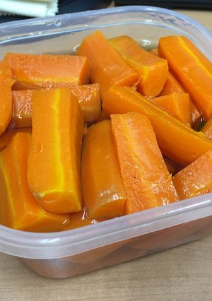 簡単レンジ 人参出汁煮 (ヒガシマル)-レシピのメイン写真