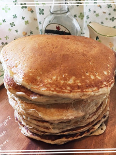 もちもち!パンケーキ-レシピのメイン写真