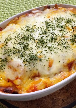 余ったミートソースで♪ポテトのチーズ焼き-レシピのメイン写真