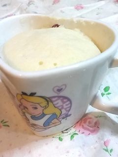 小さめ*マグカップケーキ/HM、卵不使用-レシピのメイン写真