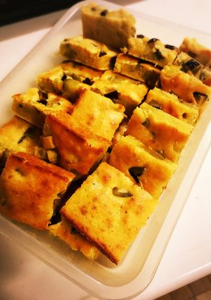 さつまいもケーキ鉄板一枚分-レシピのメイン写真