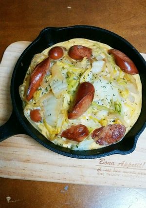 残り野菜で絶品キッシュ☆カロリーオフ☆-レシピのメイン写真