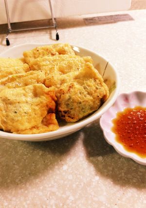 鳥挽肉と豆苗の巾着-レシピのメイン写真