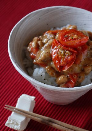 夏女の★納豆ごはん-レシピのメイン写真