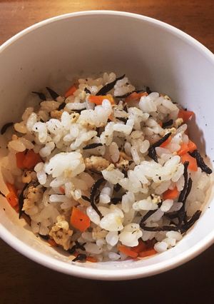 混ぜるだけ♪離乳食 簡単 ひじきごはん-レシピのメイン写真