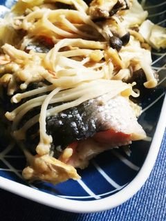 簡単♪しゃけのちゃんちゃん焼き-レシピのメイン写真