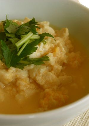 ふわふわいり豆腐風玉子とじ-レシピのメイン写真