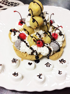 市販品で☆簡単お祝いケーキ♪-レシピのメイン写真