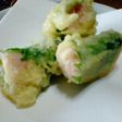 魚肉ソーセージの梅しそ揚げ