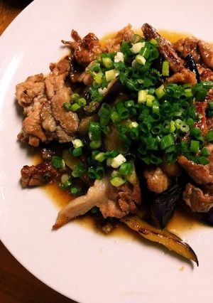豚肉と茄子のこってり生姜焼き-レシピのメイン写真