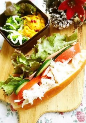☆チキンとトマトサンド☆朝食にー♪-レシピのメイン写真