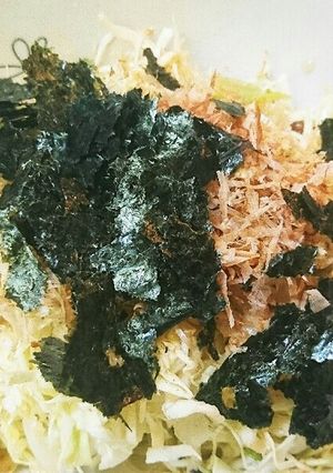 ☆もりもり食べる和風キャベツサラダ-レシピのメイン写真