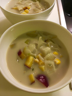 簡単♪ほっこり豆乳スープ-レシピのメイン写真
