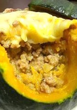 まるごとかぼちゃグラタン★-レシピのメイン写真