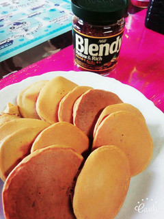 ふわふわ~なカフェオレホットケーキ-レシピのメイン写真