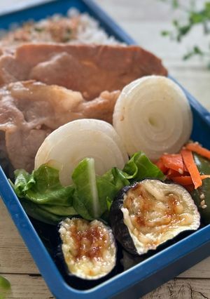 レンジだけで！なすのマヨネーズ焼き-レシピのメイン写真