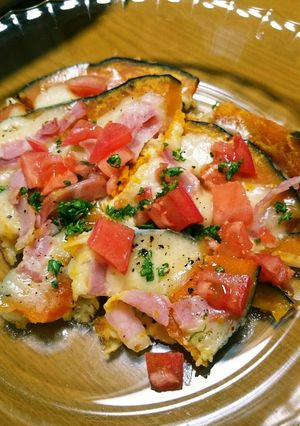 カボチャのチーズ焼き ワインにもピッタリ-レシピのメイン写真