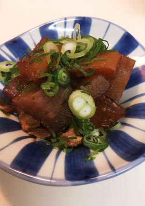 大根と豚肉の田楽味噌煮-レシピのメイン写真