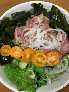 野菜高騰に負けない長いプチトマトの切り方-レシピのメイン写真