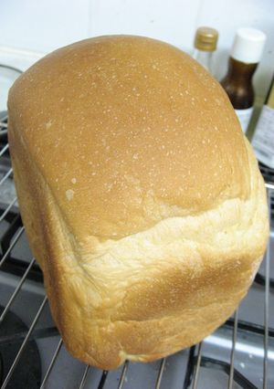 HBでもっちり飲むヨーグルトパン（湯種）-レシピのメイン写真