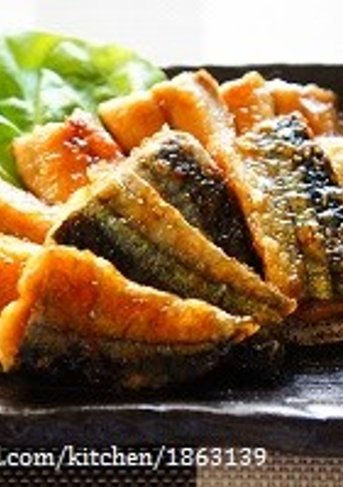 丼にも♪サンマの蒲焼き-レシピのメイン写真