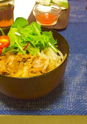 カフェ風 豚丼-レシピのメイン写真