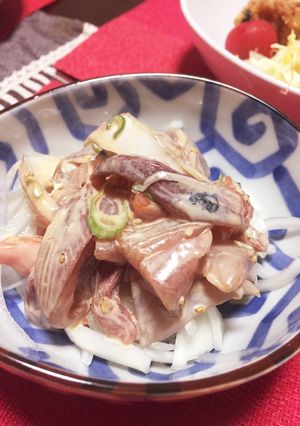 お刺身のマヨ和え-レシピのメイン写真